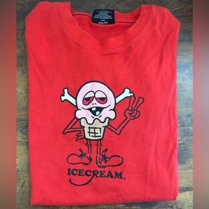 Stoner ICE CREAM Red T-Shirt